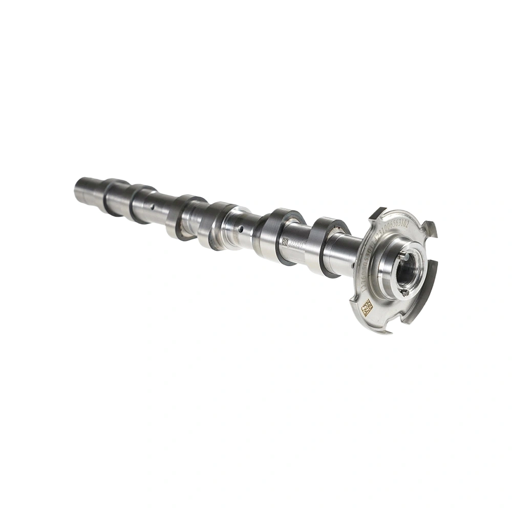 Mercedes-Benz 2760505301 Intake Camshaft for M276 Engine 2 Close-up of precision ground lobes on a Mercedes 2760505301 intake camshaft, highlighting wear-resistant surface finish.