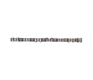 Full horizontal view of BMW 11317563664 intake camshaft for N52 engines.