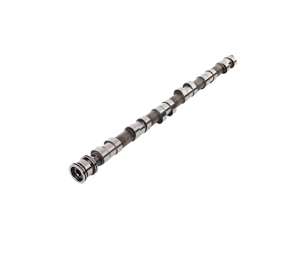 BMW 11317563663 Intake Camshaft for N52 Petrol Engine 3 Vertical orientation of 11317563663 camshaft highlighting machined lobes and journals.
