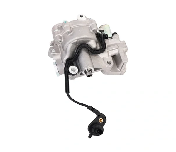 Rear view of LR098386 oil pump drive interface, manufactured to OEM standards for Land Rover supercharged V6 and V8 engine lubrication systems.