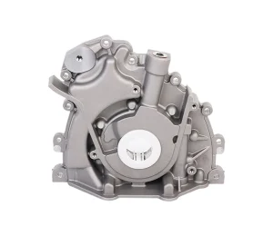 LR013487 oil pump for Land Rover Discovery 3 2.7 TDV6 diesel engine front view
