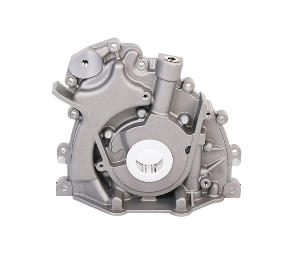LR013487 Oil Pump for Land Rover TDV6 2.7L 3.0L Diesel Engine 1 LR013487 oil pump for Land Rover Discovery 3 2.7 TDV6 diesel engine front view