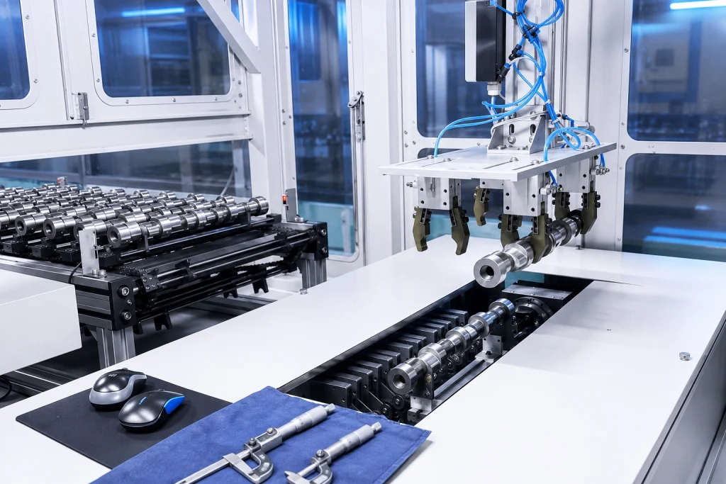 Camshaft Sourcing Guide: What Importers Should Confirm Before Ordering Replacement Camshafts 4 Machining accuracy and surface condition are important for camshaft fitment and durability.
