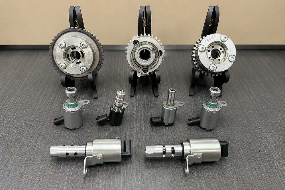 VVT solenoid valve and camshaft phaser comparison for B2B sourcing